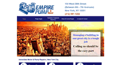 Desktop Screenshot of empirepump.com